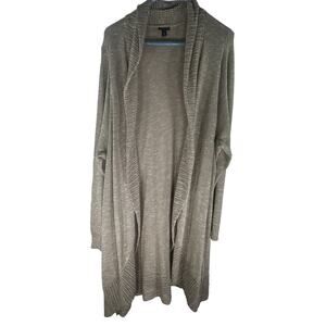 Torrid Open Stitch Curve Hem Sweater • Beige • Size 4X